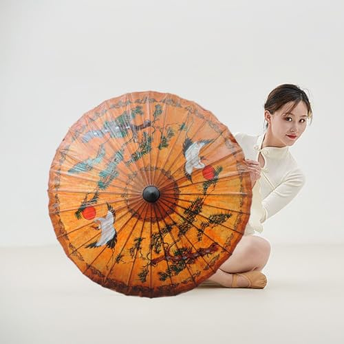 Parapluie chinois en papier imperméable et parasol de fête