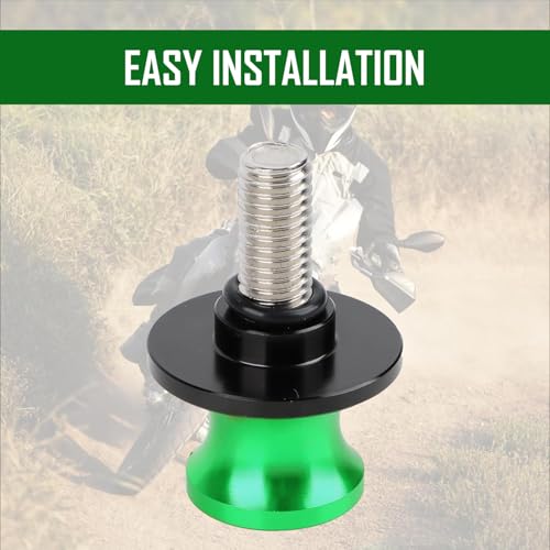 2 Stück M10 Schwinge Ständer, Universal montageständer motorrad, für Duke 125 200 250 390 690 790 890 Motorradständer, Grün
