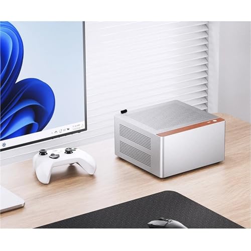 Gabinete NV10 N10 para PC de escritorio Mini ITX (carcasa de aleación de aluminio de 3,3 mm / versión ITX / cable adaptador PCIe 4.0) miniatura 4