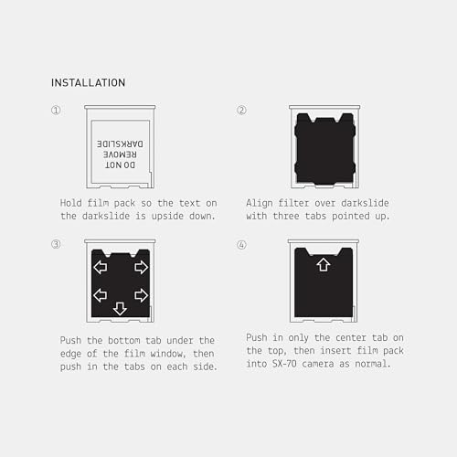 ND Filters for SX-70 Instant Film Cameras (2-Pack)