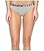 Calvin Klein Women's Seamless Logo Bikini Panty, Grey Heather, Medium