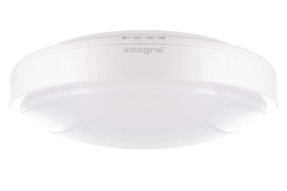 Integral White -Led Tough-Shell Bulkhead 24W 4000K 1750Lm Non-Dimmable
