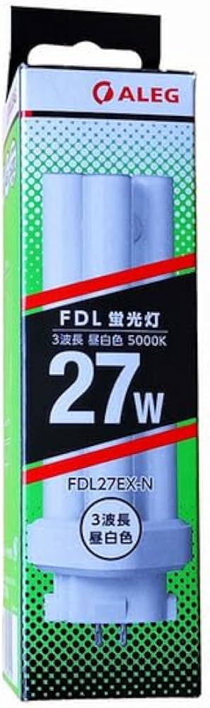 Amazon | ALEG FDL 蛍光灯 FDL27EX-N 10本 | ALEG | コンパクト形