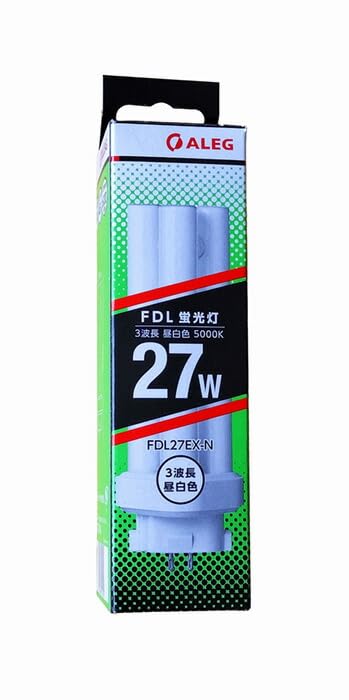 Amazon | ALEG FDL 蛍光灯 FDL27EX-N 10本 | ALEG | コンパクト形