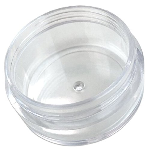 image for PANA Beauticom 10g/10ml (0.35 Fl Oz) Round Clear Jars with Round Top L