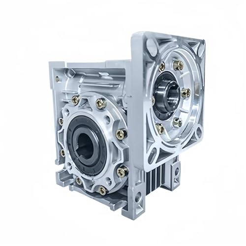 MIAOSHE NMRV050 �E�H�[���M�A�{�b�N�X�����@ 104x104mm �t�����W 11mm���̓V���t�g 25mm�o�̓{�A �M�A�������[�^�[�p ���^�� �M�A�{�b�N�X(Ratio 25 to 1)