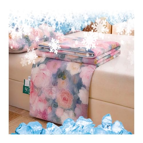 Couverture rafraîchissante pour des nuits d'été fraîches et légères en beige - 2