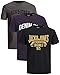 Produktbild JACK & JONES Herren 3er-Set T-Shirts aus Baumwolle (Slim-fit Mix Opt 1, XL)