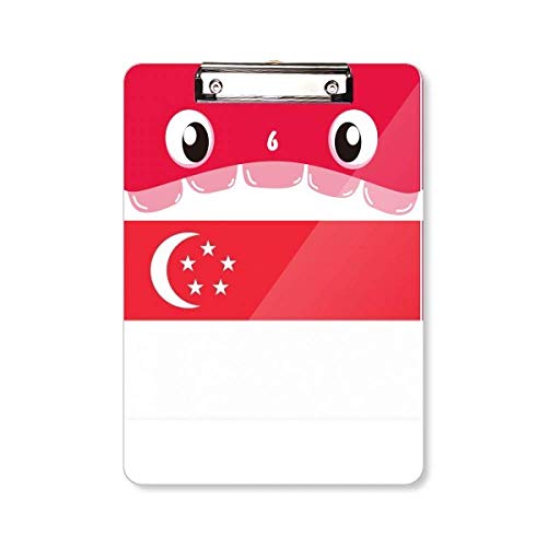 Porte-bloc A4 Singapour pince bloc-notes rigide support écriture vertical
