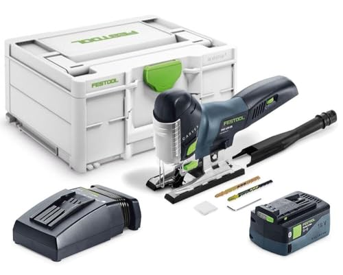 Festool 576527 Cordless Jigsaw CARVEX PSC 420 HPC 18V 4.0 Ah...