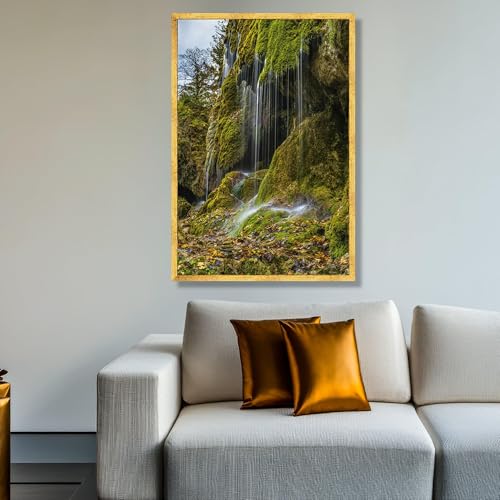 Affiche cascade et ruisseau impression toile haute qualite