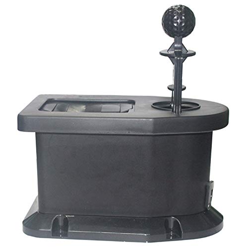 NaMaSyo-Golf-Club-Washer-Carro-de-golf-portatil-de-plastico-duro-negro-y-limpiador-de-pelotas-para-carro-de-golf