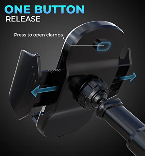 Bestrix Phone Mount For Car – Car Phone Holder Mount, Dashboard, Windshield, And Air Vent– For All Cars, Installs In Minutes – Holds All Phones Up To 6.7”– Phone Holder For Car Dashboard #TOP3