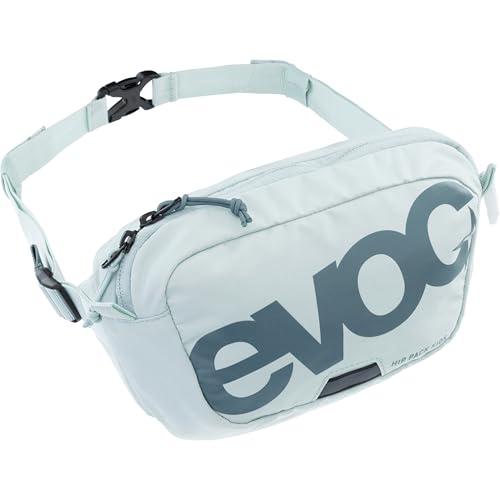 EVOC HIP Pack Kids Hüfttasche für Kinder, Gürteltasche (stylische Bauchtasche für Junge Biker:innen, Handyfach, reflektierender Print), Mint