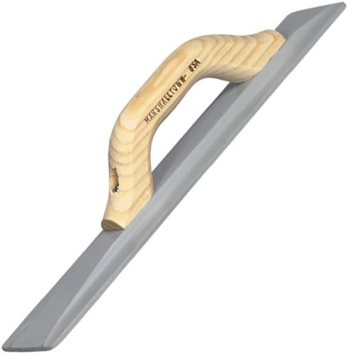 Marshalltown 146 20 X 3-1/8 Beveled End Magnesium Hand Float W/Wood Handle
