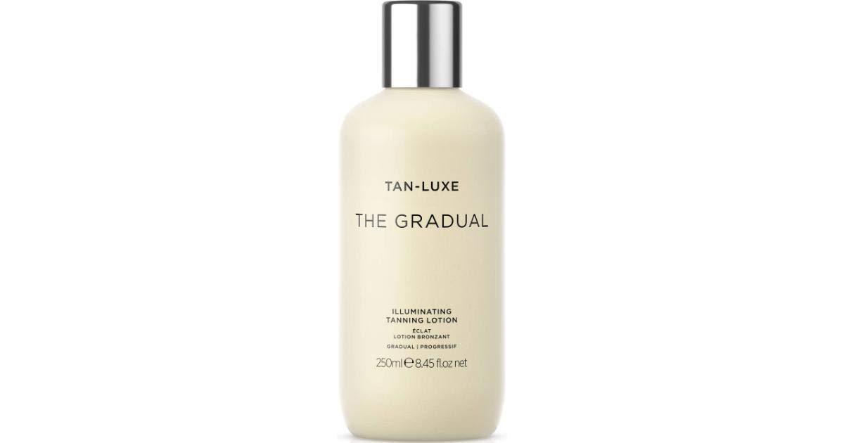 Tan-Luxe The Gradual illuminating tanning lotion 250ml - Gradual glow - Lightweight formulation - No smells - Super natural - Natural looking tan - Smoothes and conditions - United Kingdom