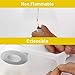 GCQ 10 Pack Teflon Tape, Thread Seal Tapes，PTFE Thread Seal Tape for Plumbers Sealant Tape for Leak Water Pipe Thread 1/2 inch x 500 inch (White)