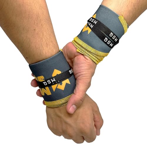 Image of Wrist Wraps for Calisthenics & Weightlifting - Heavy Duty Wrist Support & Stability (Urban Grime)