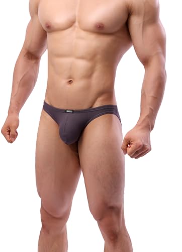 iKingsky Men's Pouch Briefs Stretch Bikini Mens Underwear Breathable Sporty Under Panties for Men4