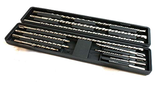 Set de 11 brocas SDS PLUS de concreto 18 pulgadas miniatura 2
