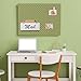 Colingmill Magnetic Mail Organizer Farmhouse Rustic Mail Holder for Fridge Wood Paper Basket Letter Envelope File Storage Box with 2 Slot for Home Office Metal Cabinet Wall Desk Countertop(White)