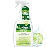 Biokleen Bac-Out Enzyme Cleaner Spray and Stain & Odor Remover for Pet Stains, Laundry, Diapers, Wine, Carpets, & More, Eco-Friendly, Non-Toxic, Lime Scent, 32 Ounces
