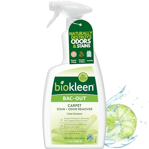 Biokleen Stain Removers: Fast Breakdown of Bac-Out Formulas