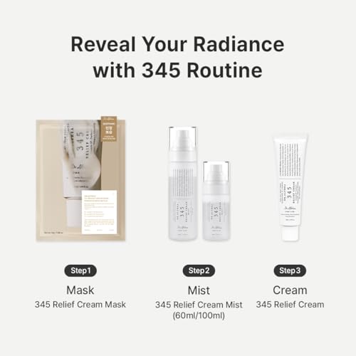 Image of Dr.Althea 345 Relief Cream | Moisturizer for Soothing Recovery and Blemish Care with PDRN & Niacinamide | Korean Vegan Skin Care for All Skin Types, 1.69 Fl Oz (Ver.2 - Pack of 2)