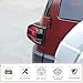 Aunginsy 2PCS Tail Light Trim Cover Compatible with Toyota FJ Cruiser 2007-2021+, ABS Car Rear Taillight Lamps Guard Frame Bezels Tail Brake Light Protector Rear Headlight Decoration Cover Accessories