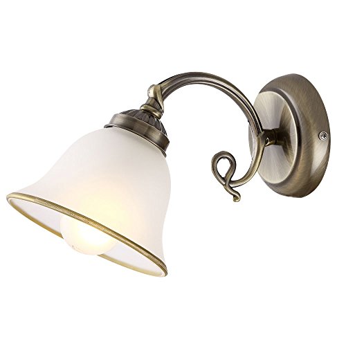Globo Applique moderno ottone antico 60208W