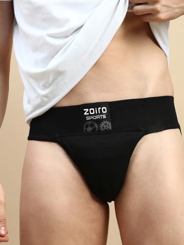 Image of Zoiro Men's Brief | Soft Band | Soft No-Marks Elastic | Breathable Innerwear | Pack of 1 | Color May Vary