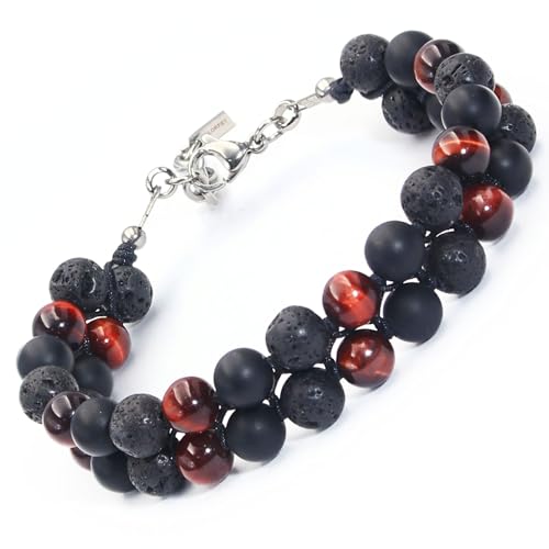 Protection Crystals Triple Protection Bracelet 8mm beads