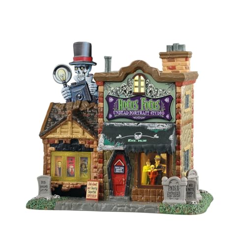 Lemax Hocus Focus Undead Portrait Studio, Lighted Buildings, #55304