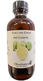 Terpeneless Lime Extract - Tart Citrus Flavor for Cakes - Cookies - Icing - Filling - Terpeneless - PG Free - Non-GMO - Gluten Free - Kosher - Vegan - 8 ounces