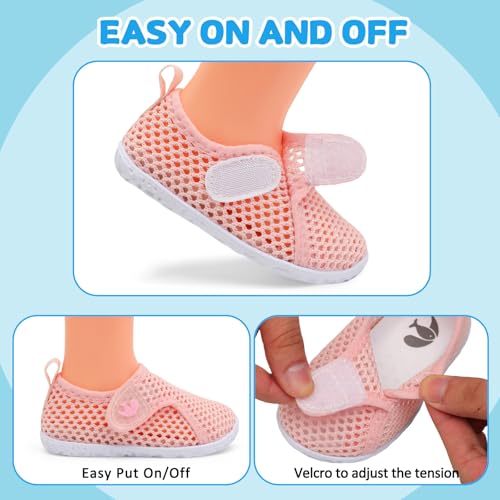 Image of FEETCITY Water Shoes Kids Boys and Girls Aqua Socks Quick Dry Barefoot for Beach Outdoor Sports Lightweight