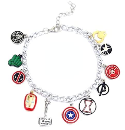 League of Legends Bracelet Charm Bracelet, Metal, created quartz