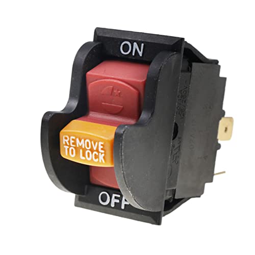 Ztuoauma On-Off Table Saw Toggle Switch Sw7A 489105-00 For Delta 11-900 31-120 Drill Press 34-670 Ryobi 46023 760271017 Jiaben Fd12/2G Craftsman Or90037 Hitachi Jet Grinder Sander Tile Saw #TOP2