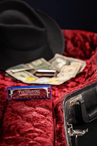 HOHNER Harmonica Penta Harp M2101X, C-Moll DO - Les Beatles, Paul McCartney, John Lennon, RIngo Starr, George Harrison HOHNER Harmonica Penta Harp M2101X, C-Moll DO – Image 8