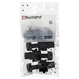 Restagraf   Butée de Hayon   Amortisseur de Fermeture   Réduction des Vibrations   Compatible avec Alpine, Dacia, Renault (Certains Véhicules)   Réf. 130350   Sachet de 4