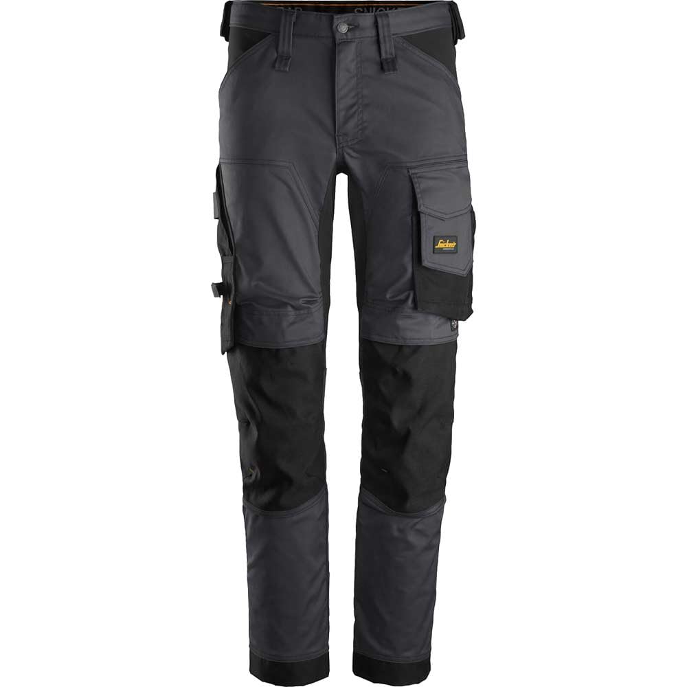 Snickers Workwear Unisex Trousers, Gray, 58