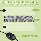 Adiwo tapis chauffant réglable pour terrarium, 15 x 28 cm, 7 W photo 3