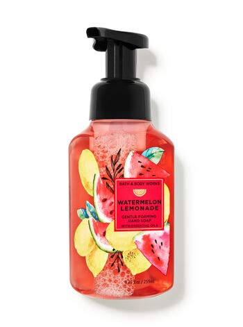 Bath and Body Works Gentle Foaming Hand Soap Set- Watermelon Lemonade, Raspberry Tangerine, Orange Sunrise, Vanilla Coconut & Sunshine & Lemons(Set of 5), 8.75 fl oz /259 mL Each
