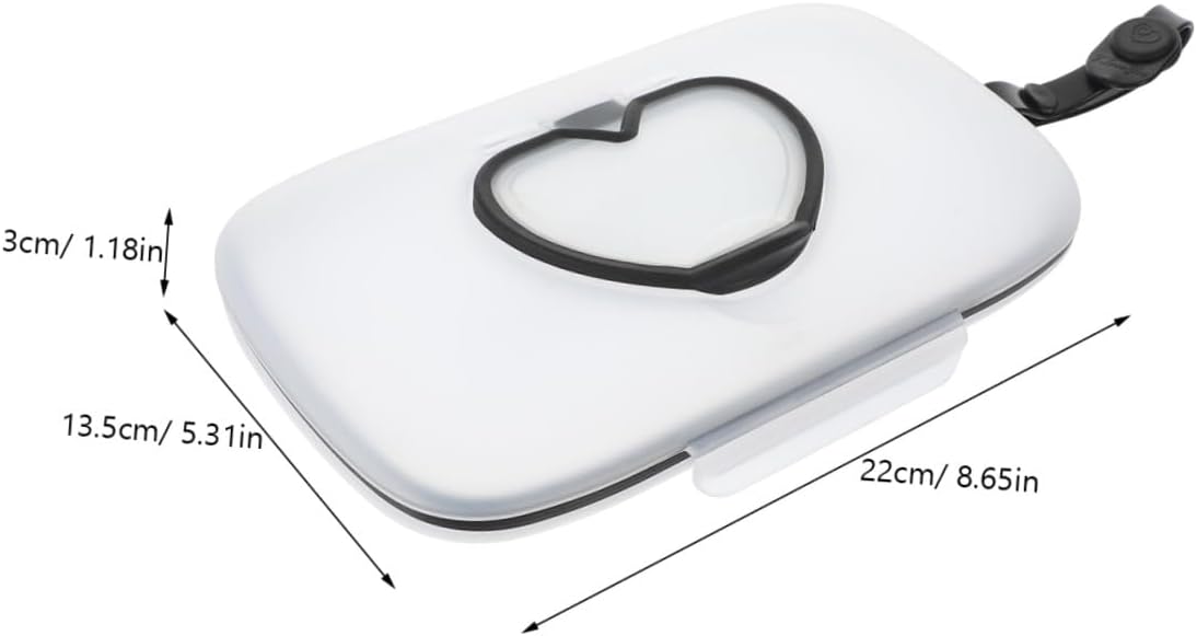 5pcs Portable Wipe Dispenser Refillable Tissue Box Capacity Compact Wipe Holder for Travel Material Easy Single-Handed Use for Outdoor Activities