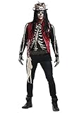 Mens Voodoo Doctor Costume Deluxe Witch Doctor Costume Adult Medium