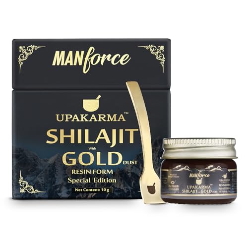 Image of MANFORCE UPAKARMA SHILAJIT WITH GOLD DUST, 10 gm