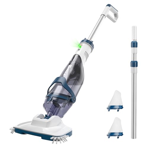 Image of Enhulk PC18 Cordless Pool Vacuum, Upgraded 70 Mins Runtime & 1.8L Capacity