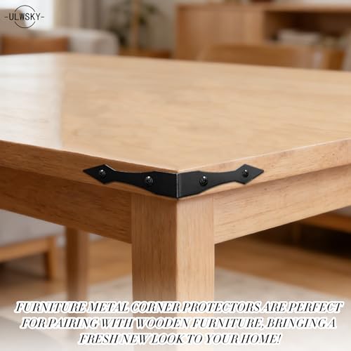 Supports d'angle pour meuble vintage pour réparer et décorer - 3