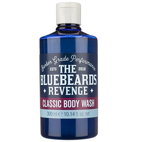 Image of The Bluebeards Revenge, Classic Body Wash For Men, Vegan Friendly Moisturising Shower Gel, SLS And Paraben Free, 300ml