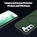 XNXA for Samsung Galaxy S22 Case Magnetic, Compatible with Magsafe 6.1 Inch Slim Fit Skin-Feel Heavy Duty Protection Wireless Charging Lightweight Shockproof Anti-Slip Protective Phone Cover (Green)