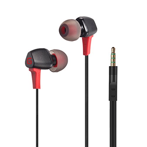 G-Cord In-Ear Earphones Stereo Earbuds for SmartPhones Laptop Tablets MP3 Players with 3.5mm Audio Port